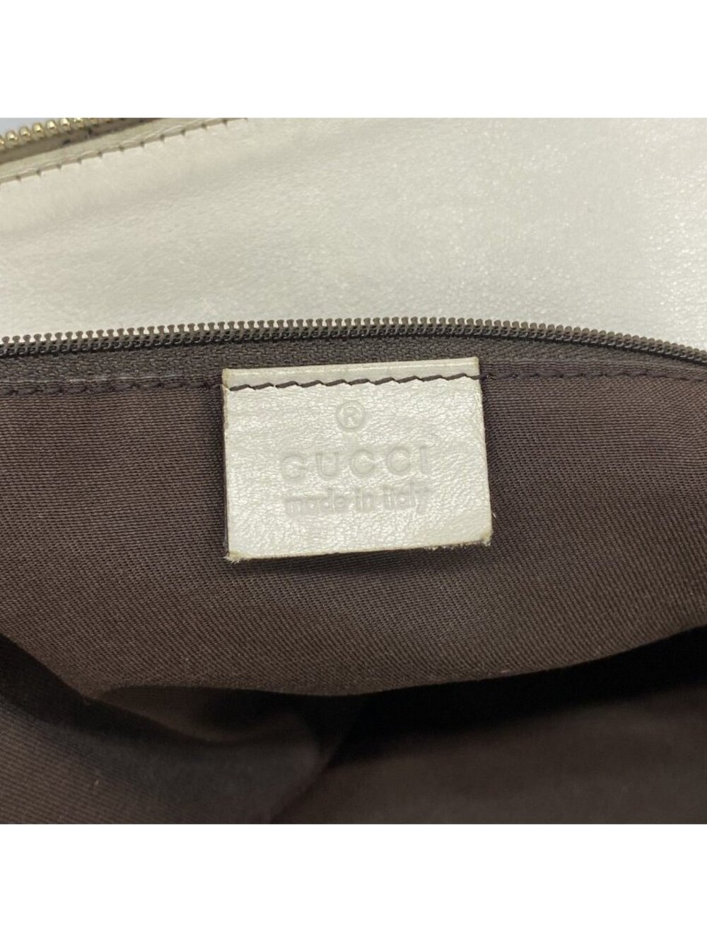 Gucci Tote GG Canvas Brown Gold - Picture 5 of 10
